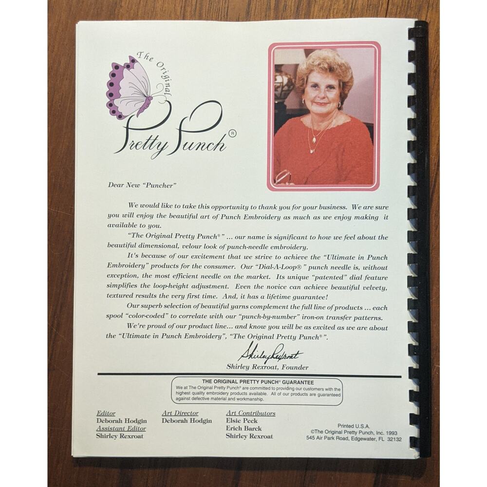 Ultimate Punch Embroidery Transfer Pattern Collection Book - Picture 4 of 4